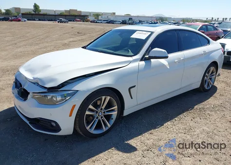 2018 BMW 430I Gran Coupe z USA, uszkodzony, nr VIN WBA4J1C55JBM11375